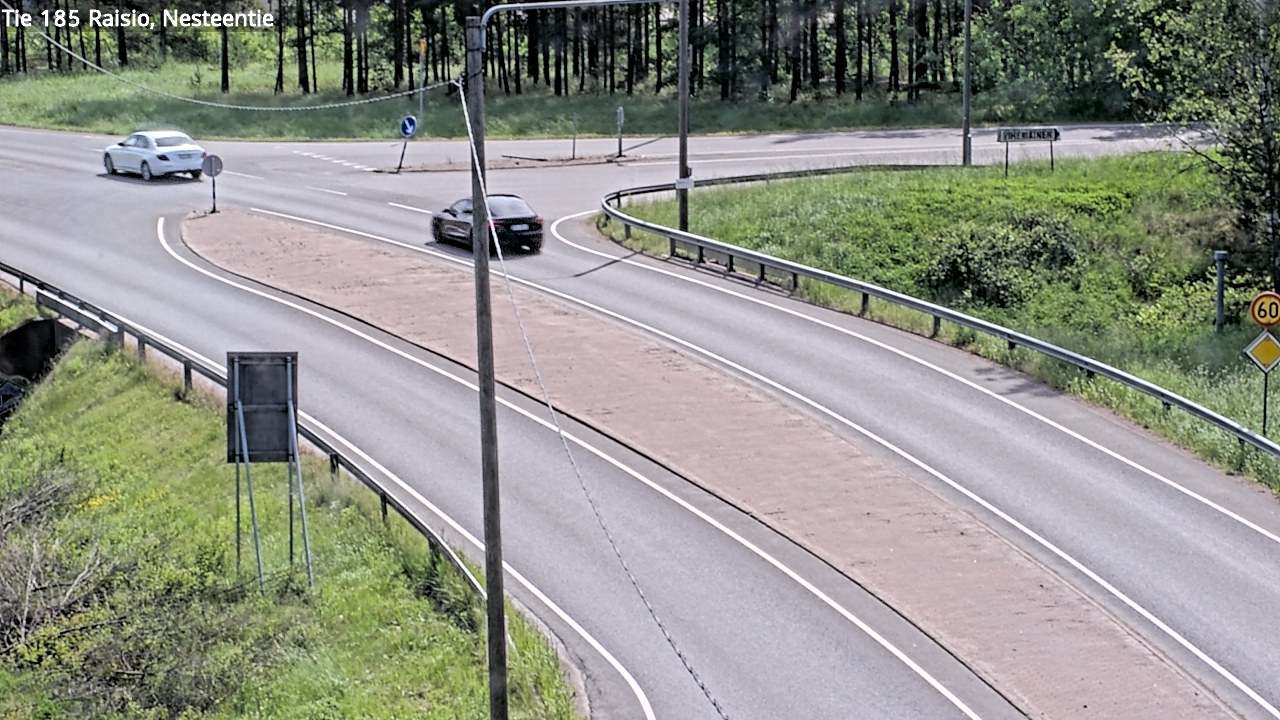 Weather Camera Image Väg 185 Raisio, Nesteentie, Raisio, Varsinais-Suomi
