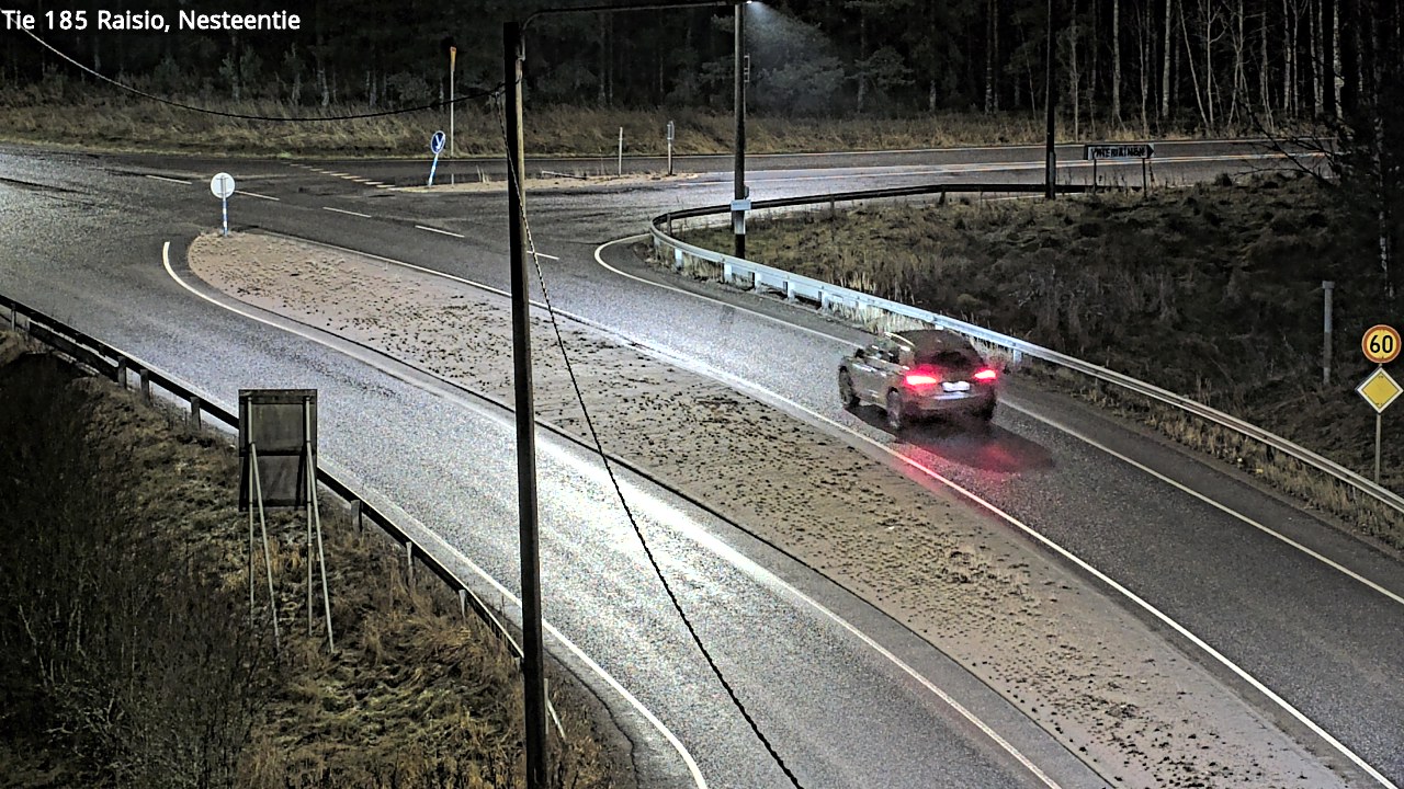 Weather Camera Image Väg 185 Raisio, Nesteentie, Raisio, Varsinais-Suomi