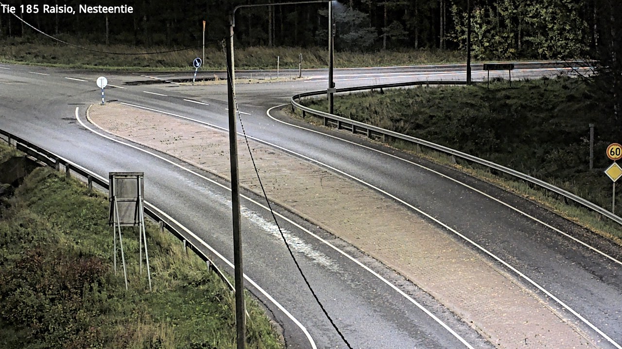 Weather Camera Image Väg 185 Raisio, Nesteentie, Raisio, Varsinais-Suomi