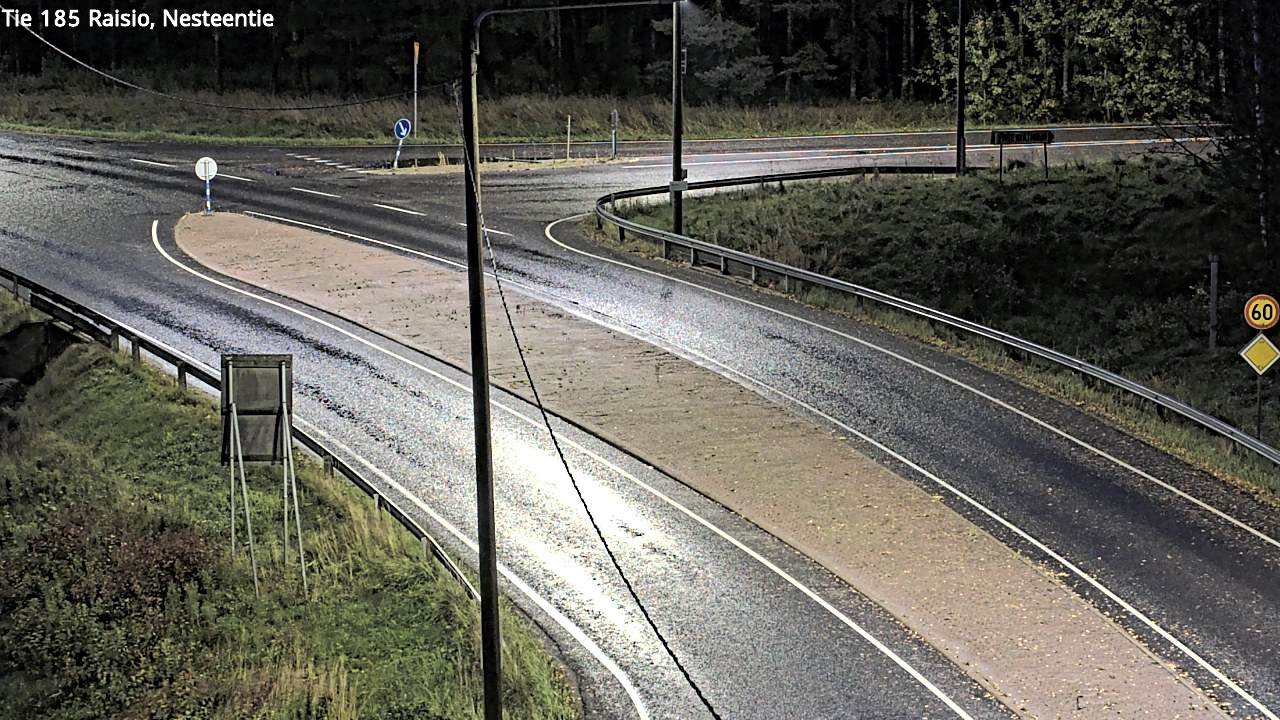 Weather Camera Image Väg 185 Raisio, Nesteentie, Raisio, Varsinais-Suomi