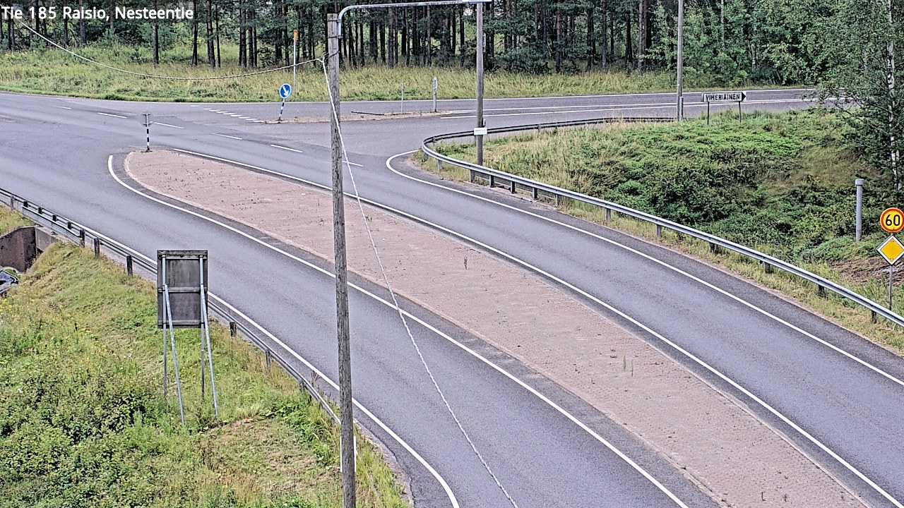 Weather Camera Image Road 185 Raisio, Nesteentie, Raisio, Varsinais-Suomi