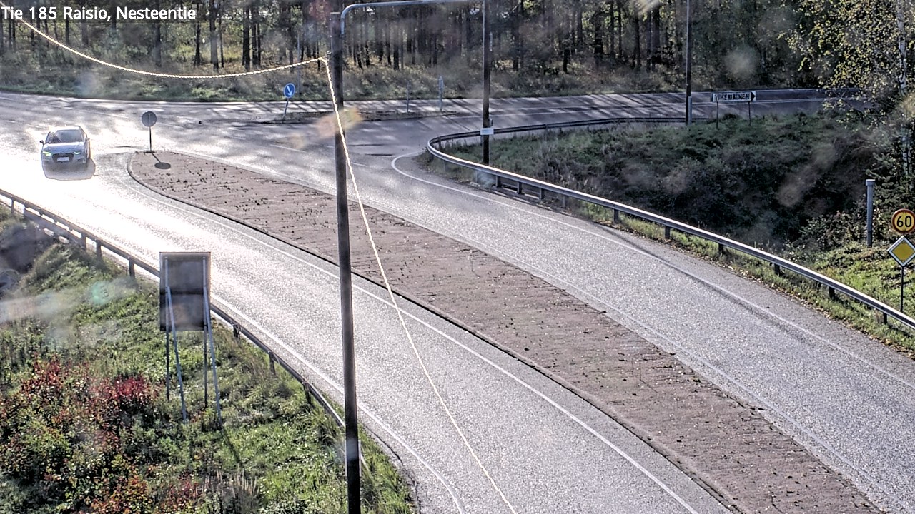 Weather Camera Image Väg 185 Raisio, Nesteentie, Raisio, Varsinais-Suomi