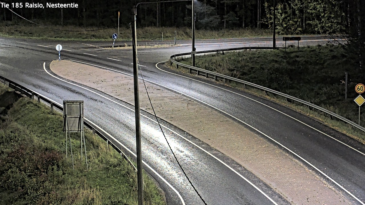 Weather Camera Image Väg 185 Raisio, Nesteentie, Raisio, Varsinais-Suomi