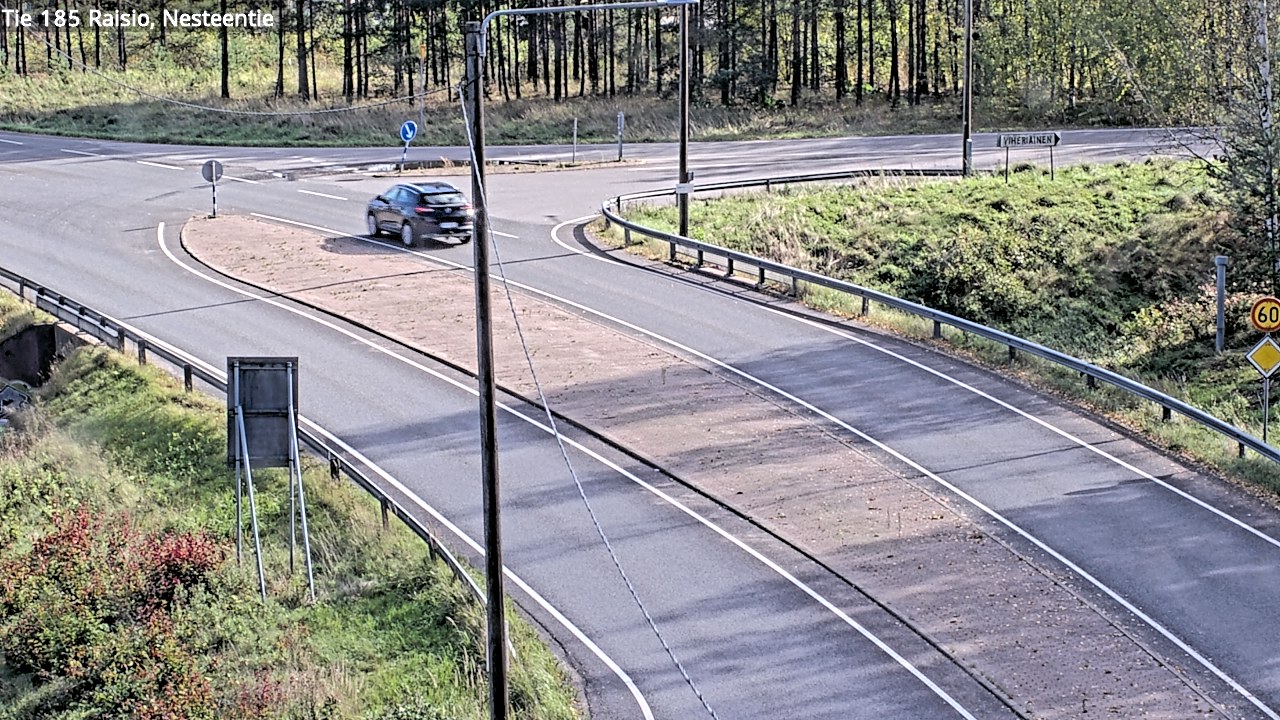 Weather Camera Image Road 185 Raisio, Nesteentie, Raisio, Varsinais-Suomi