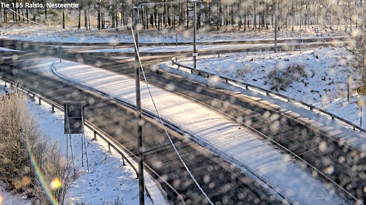 Weather Camera Image Road 185 Raisio, Nesteentie, Raisio, Varsinais-Suomi