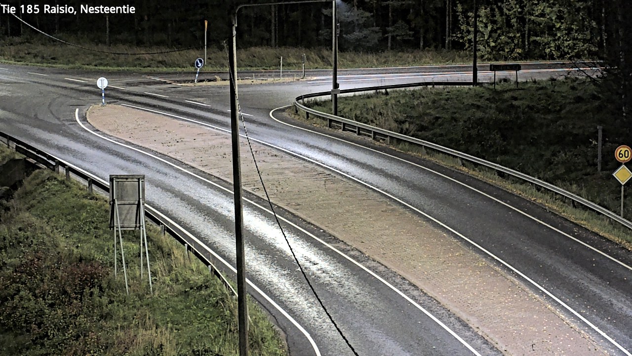Weather Camera Image Väg 185 Raisio, Nesteentie, Raisio, Varsinais-Suomi