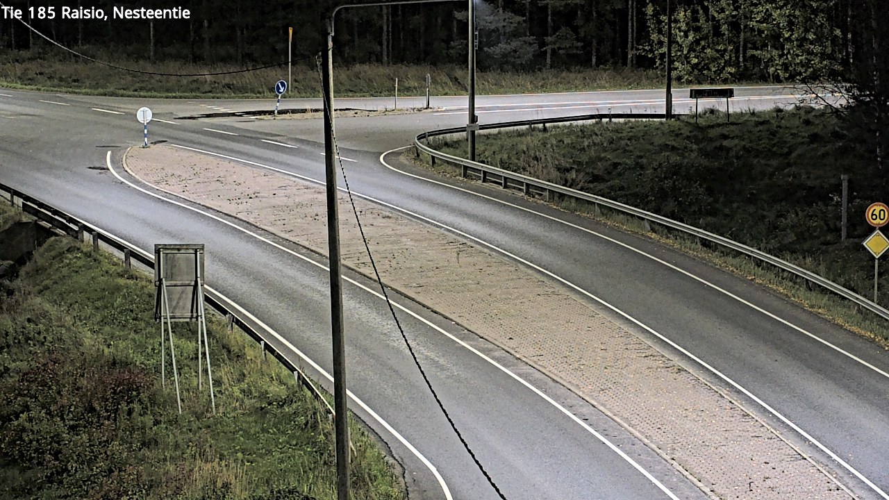 Weather Camera Image Väg 185 Raisio, Nesteentie, Raisio, Varsinais-Suomi