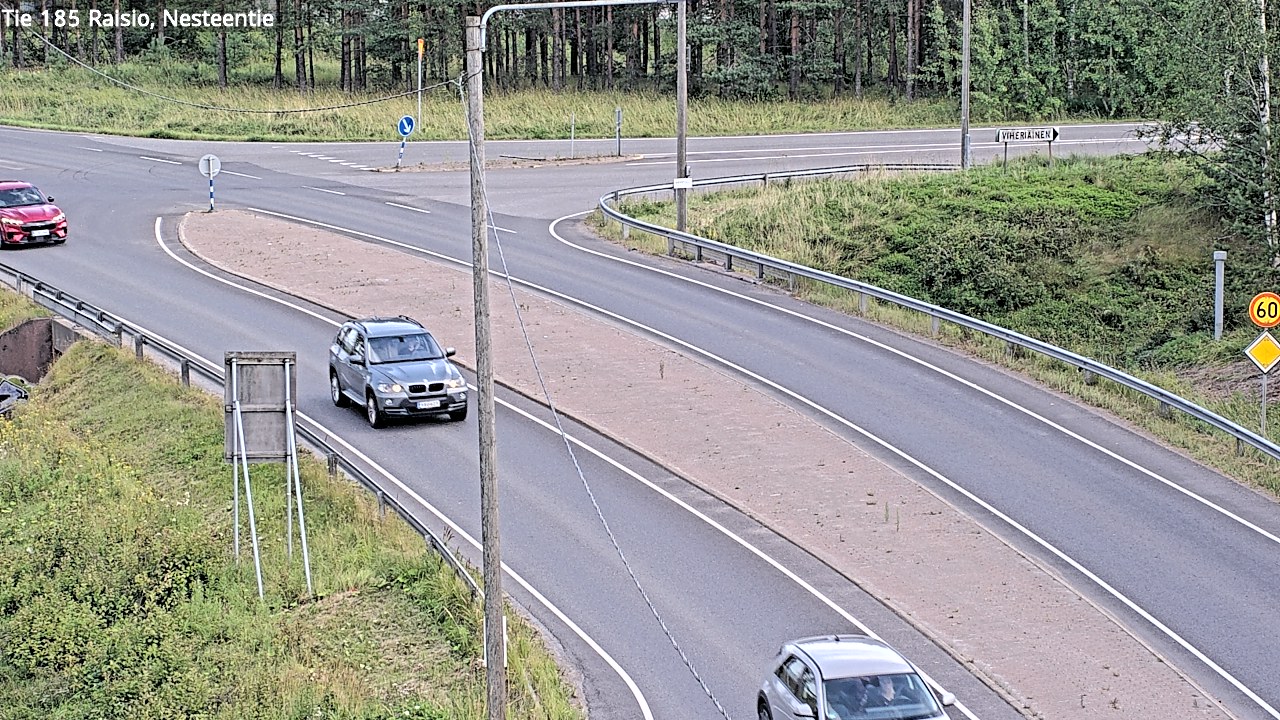 Weather Camera Image Väg 185 Raisio, Nesteentie, Raisio, Varsinais-Suomi