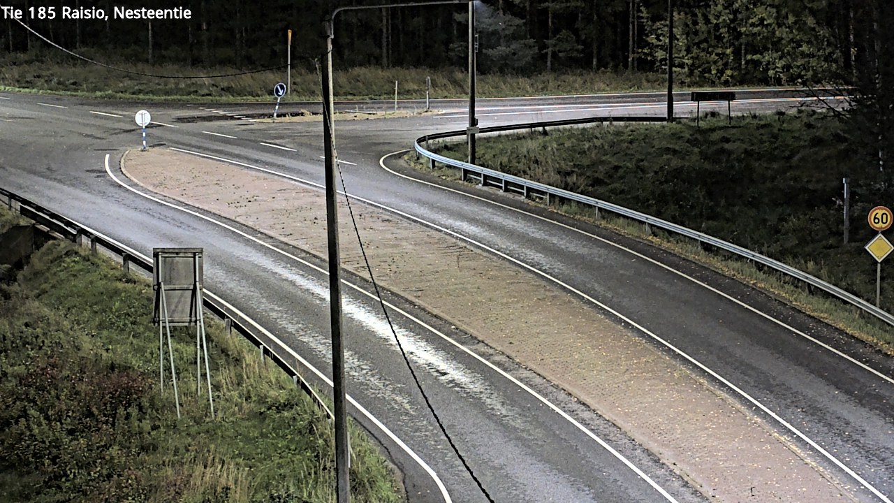 Weather Camera Image Väg 185 Raisio, Nesteentie, Raisio, Varsinais-Suomi