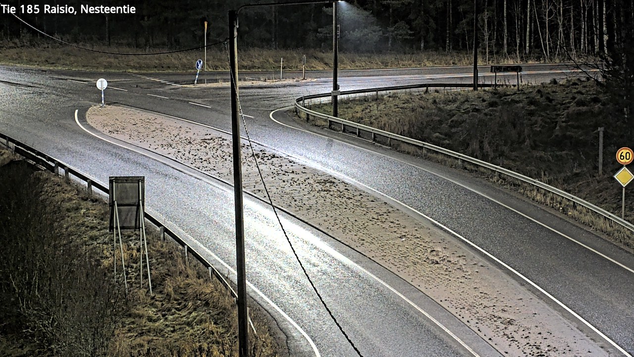 Weather Camera Image Väg 185 Raisio, Nesteentie, Raisio, Varsinais-Suomi
