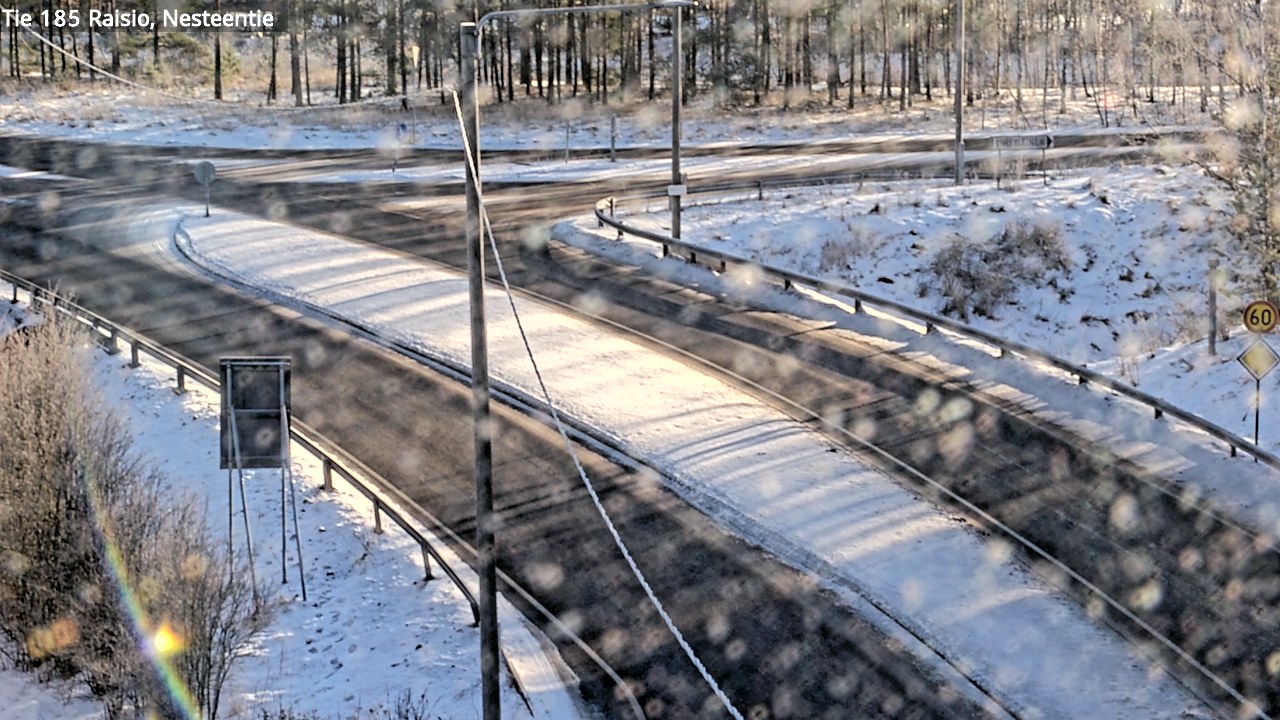 Weather Camera Image Road 185 Raisio, Nesteentie, Raisio, Varsinais-Suomi