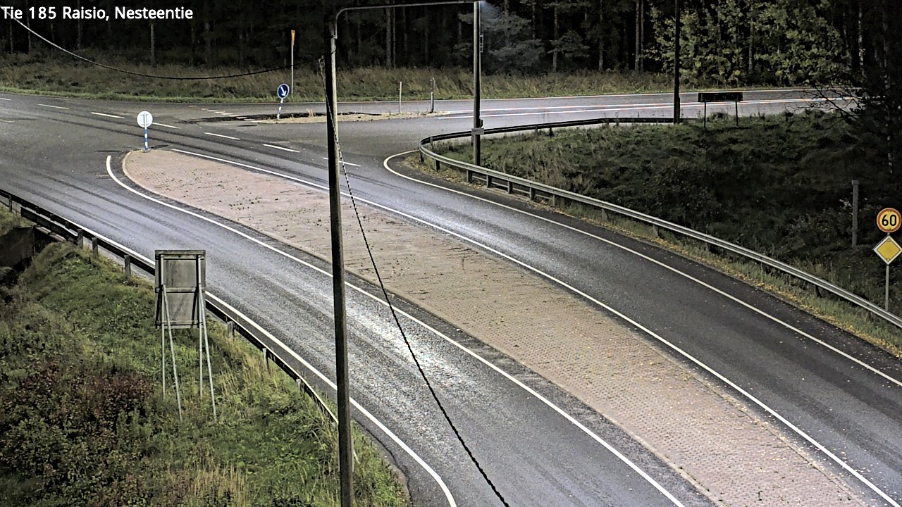 Weather Camera Image Väg 185 Raisio, Nesteentie, Raisio, Varsinais-Suomi