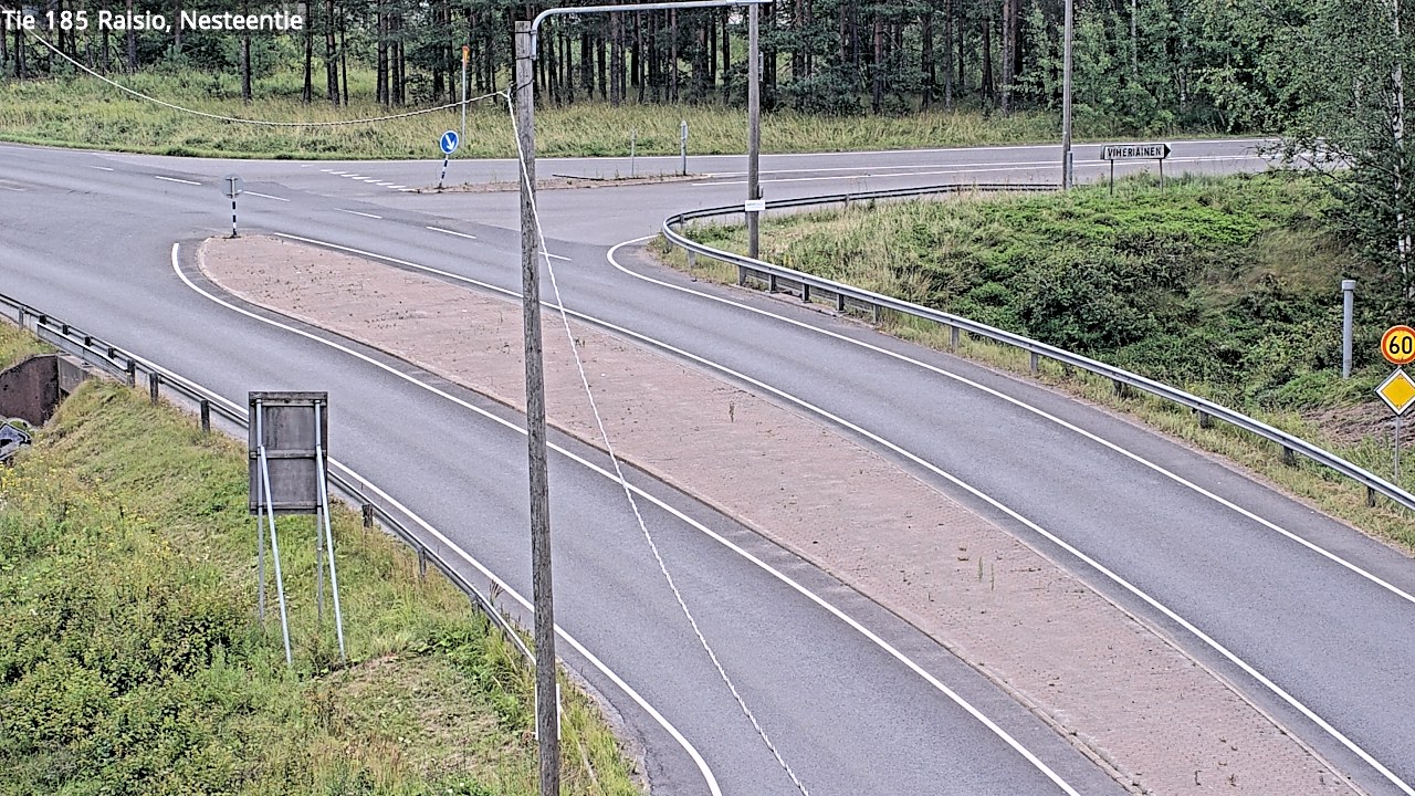 Weather Camera Image Road 185 Raisio, Nesteentie, Raisio, Varsinais-Suomi