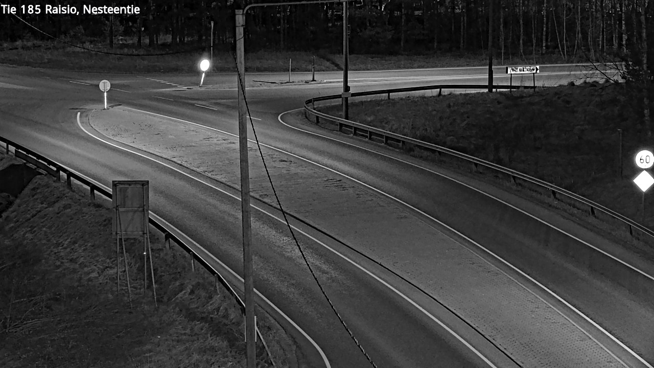 Weather Camera Image Road 185 Raisio, Nesteentie, Raisio, Varsinais-Suomi