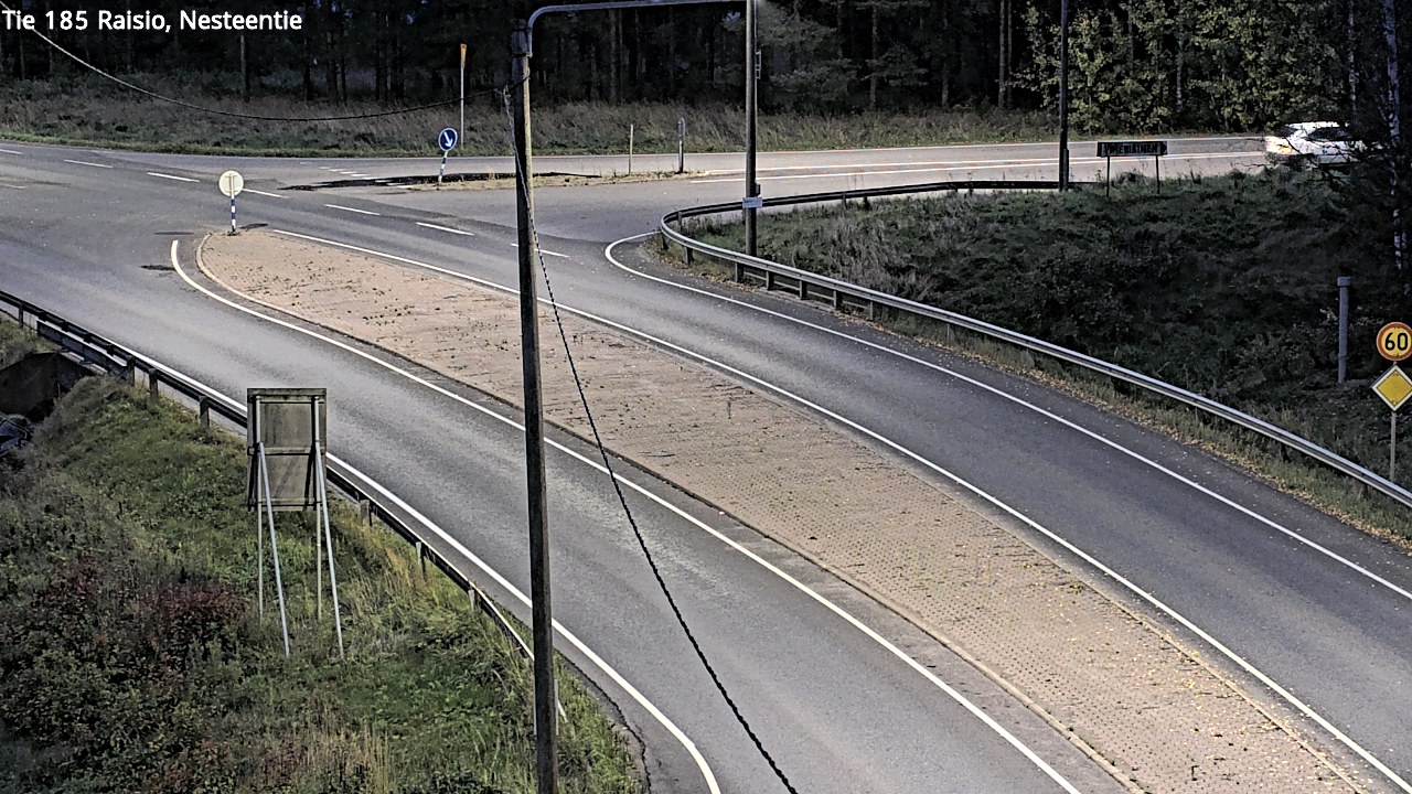 Weather Camera Image Väg 185 Raisio, Nesteentie, Raisio, Varsinais-Suomi