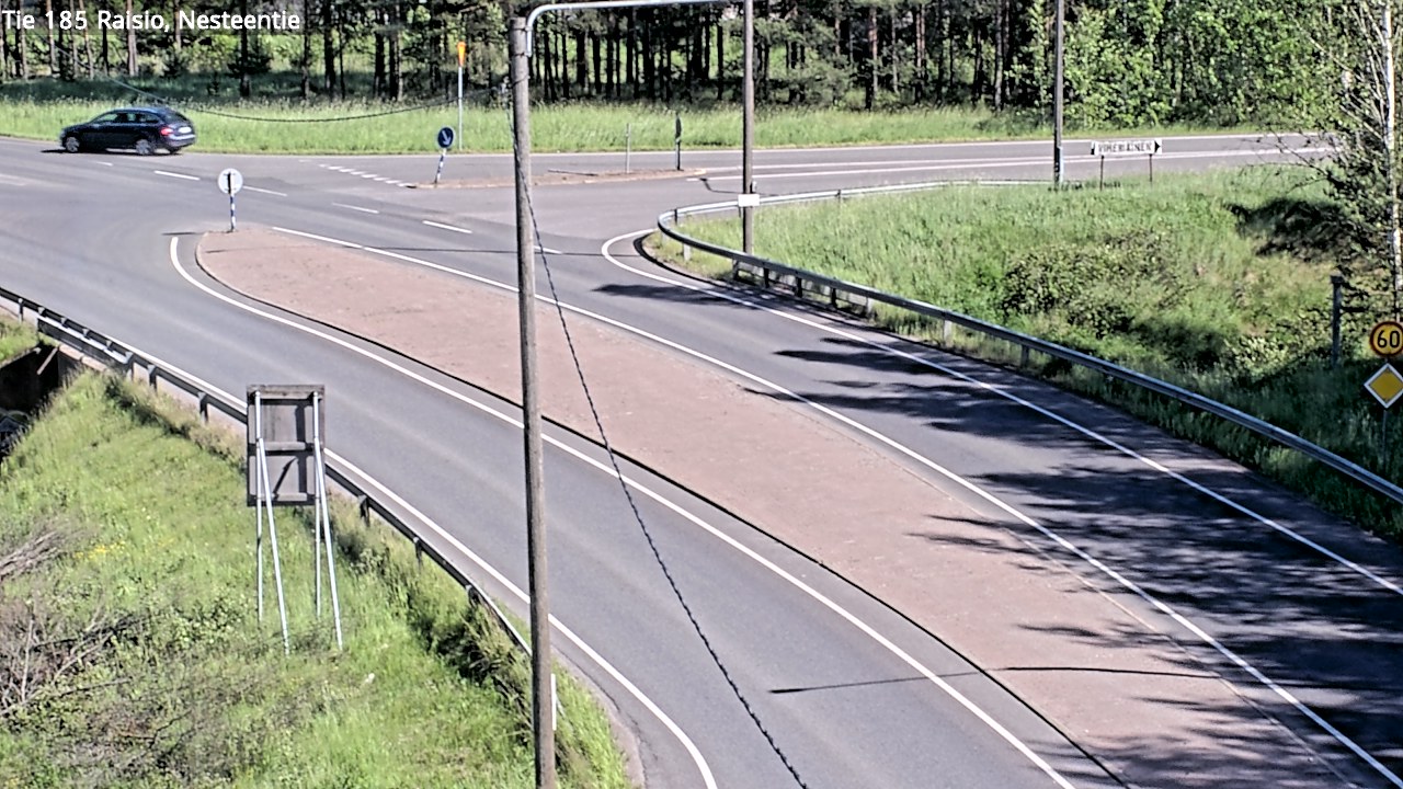 Weather Camera Image Väg 185 Raisio, Nesteentie, Raisio, Varsinais-Suomi
