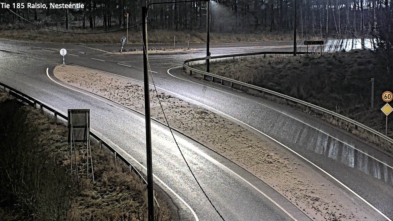 Weather Camera Image Väg 185 Raisio, Nesteentie, Raisio, Varsinais-Suomi