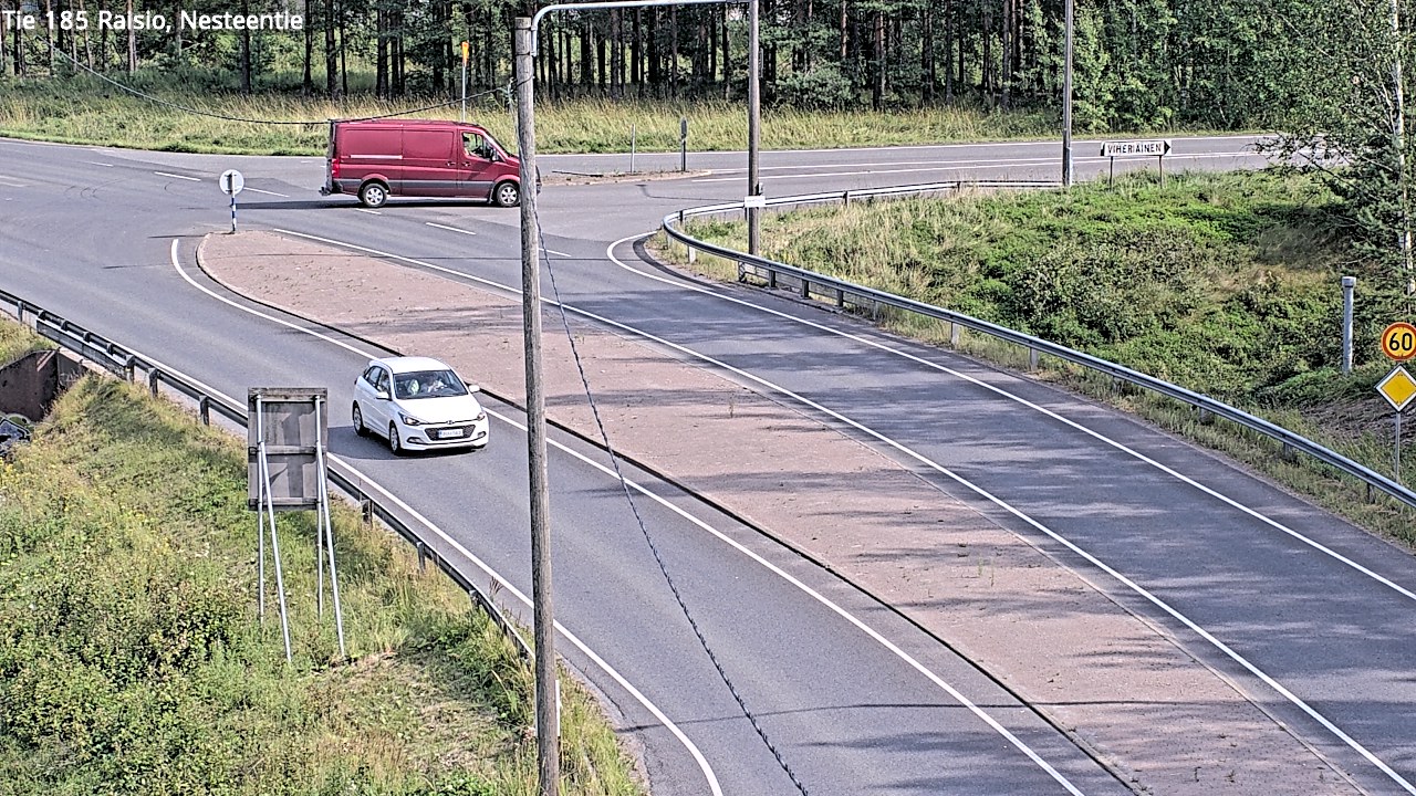 Weather Camera Image Väg 185 Raisio, Nesteentie, Raisio, Varsinais-Suomi