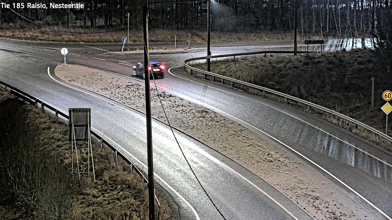 Weather Camera Image Väg 185 Raisio, Nesteentie, Raisio, Varsinais-Suomi