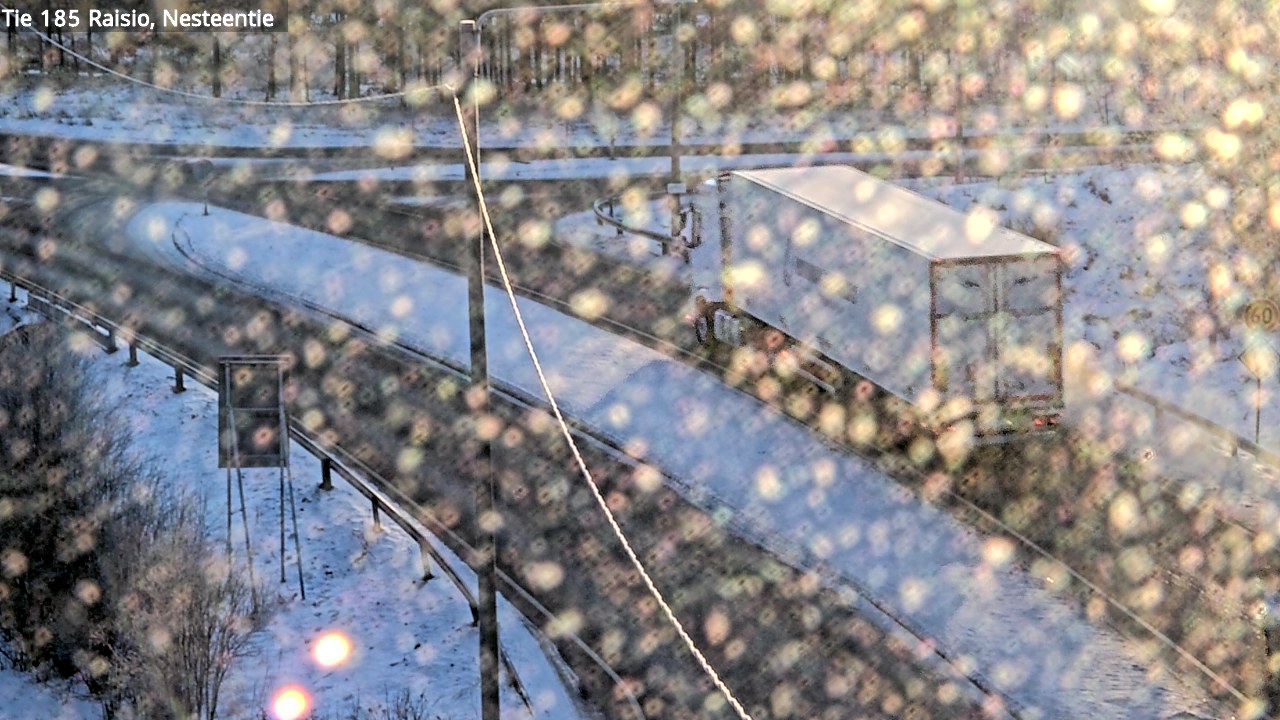 Weather Camera Image Road 185 Raisio, Nesteentie, Raisio, Varsinais-Suomi