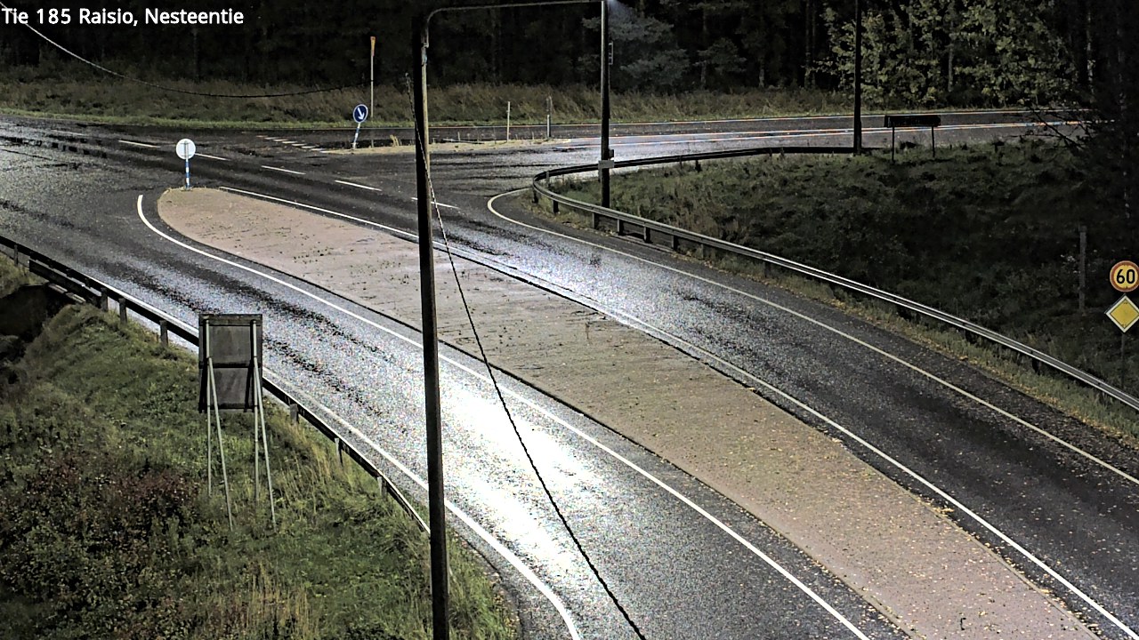 Weather Camera Image Väg 185 Raisio, Nesteentie, Raisio, Varsinais-Suomi