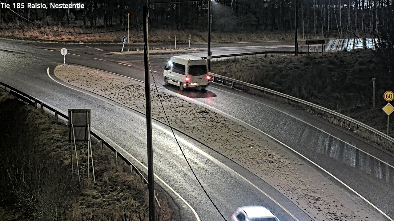 Weather Camera Image Väg 185 Raisio, Nesteentie, Raisio, Varsinais-Suomi
