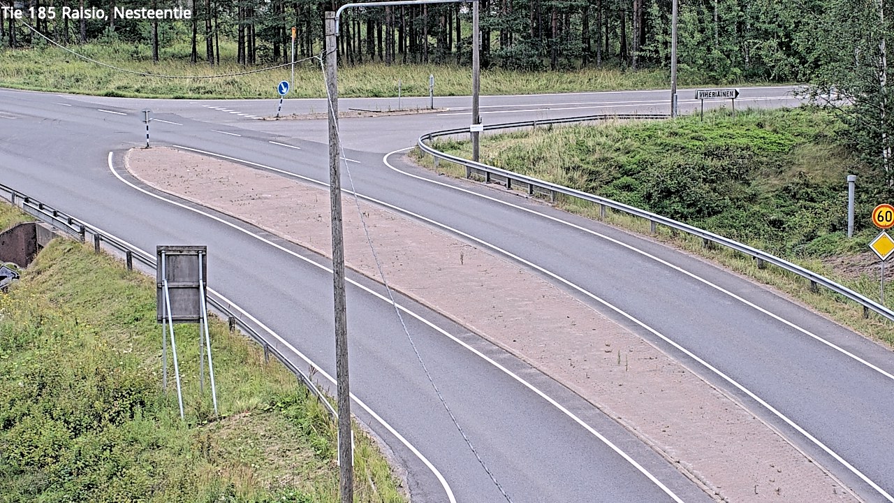 Weather Camera Image Väg 185 Raisio, Nesteentie, Raisio, Varsinais-Suomi