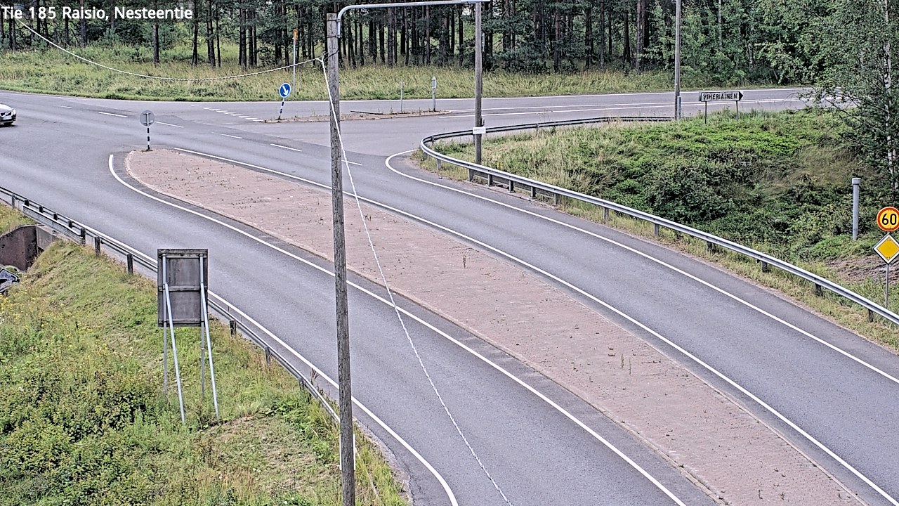 Weather Camera Image Väg 185 Raisio, Nesteentie, Raisio, Varsinais-Suomi