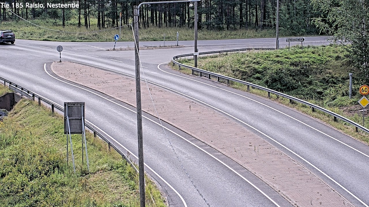 Weather Camera Image Road 185 Raisio, Nesteentie, Raisio, Varsinais-Suomi