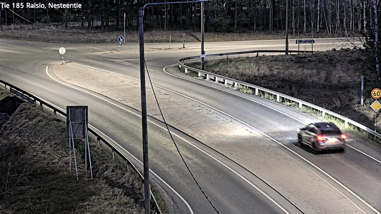 Weather Camera Image Road 185 Raisio, Nesteentie, Raisio, Varsinais-Suomi