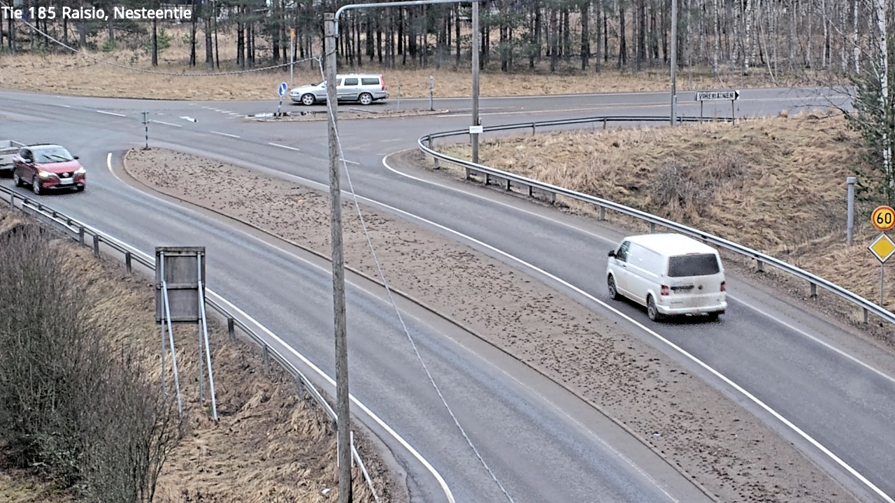 Weather Camera Image Väg 185 Raisio, Nesteentie, Raisio, Varsinais-Suomi