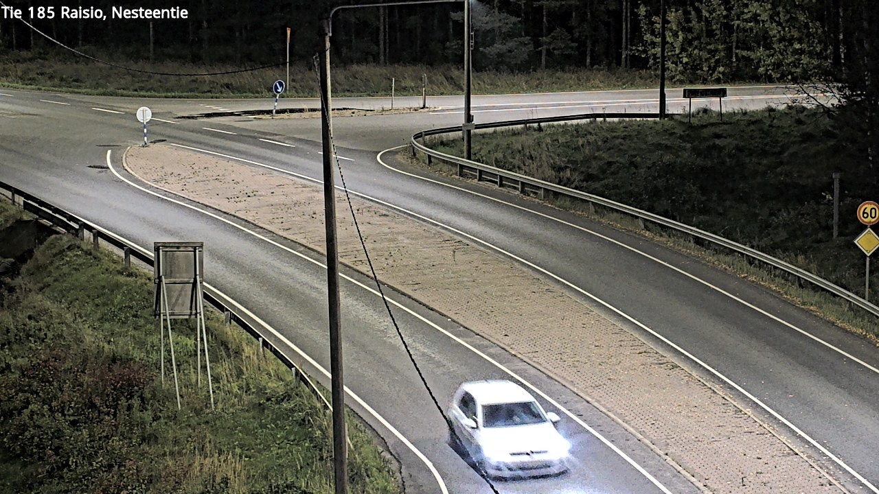 Weather Camera Image Väg 185 Raisio, Nesteentie, Raisio, Varsinais-Suomi