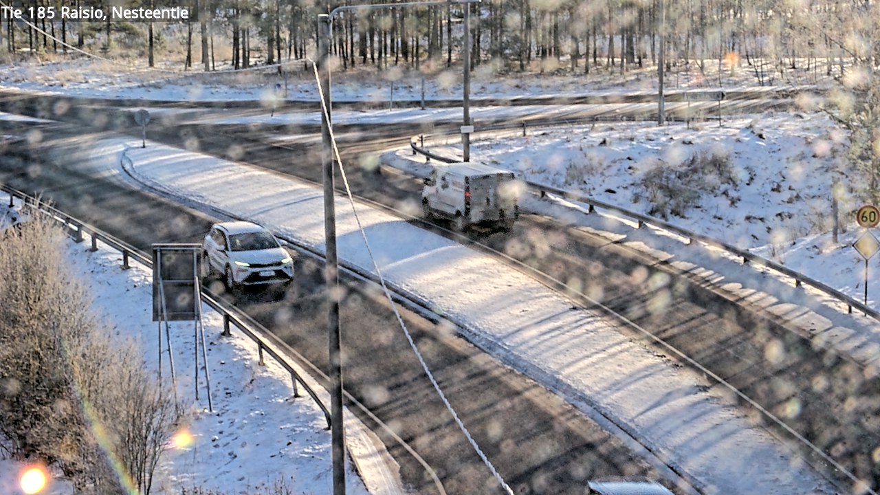 Weather Camera Image Road 185 Raisio, Nesteentie, Raisio, Varsinais-Suomi