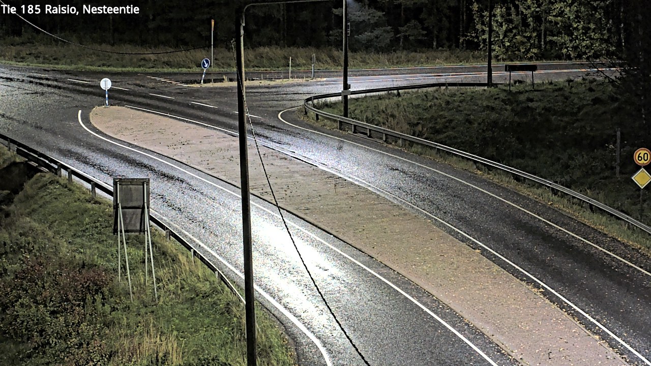 Weather Camera Image Väg 185 Raisio, Nesteentie, Raisio, Varsinais-Suomi
