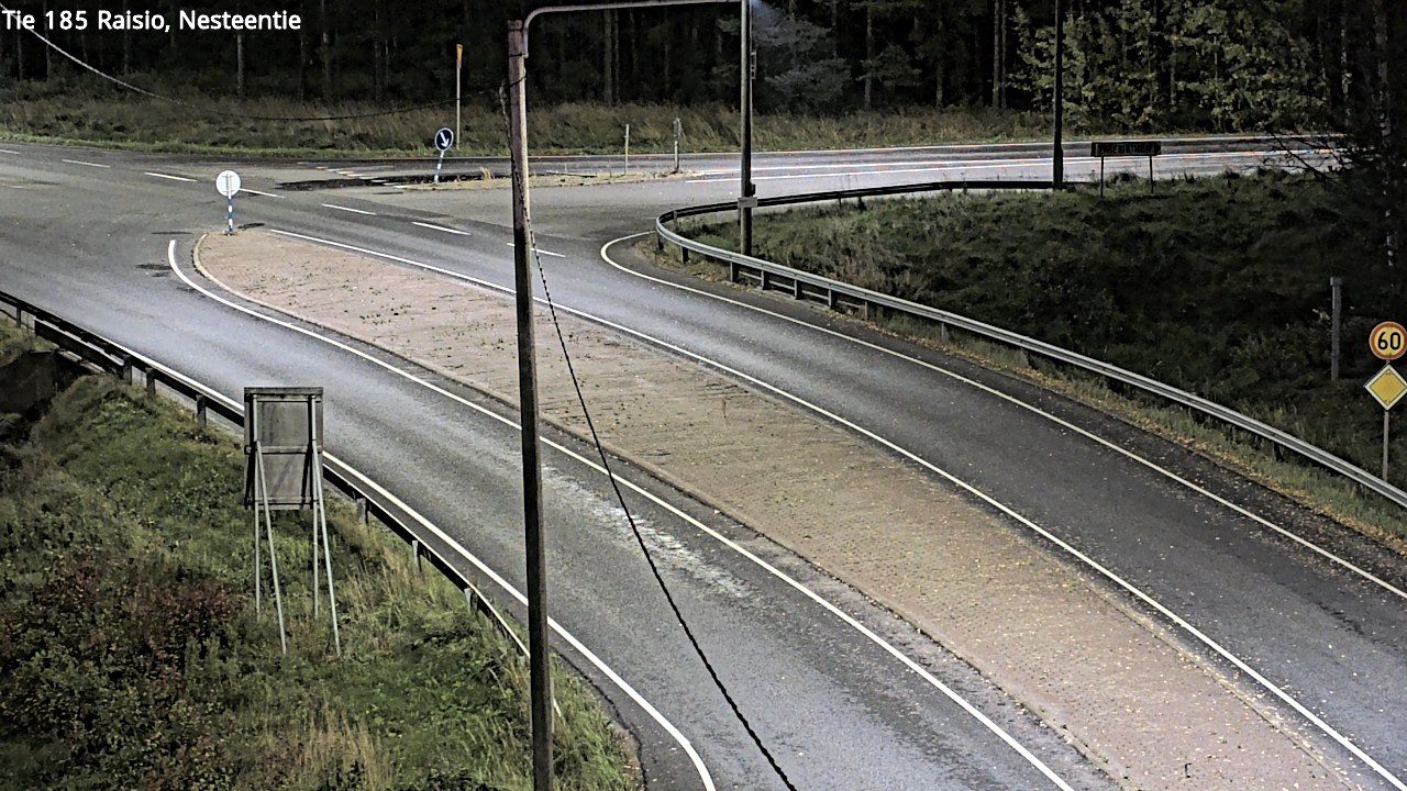 Weather Camera Image Väg 185 Raisio, Nesteentie, Raisio, Varsinais-Suomi