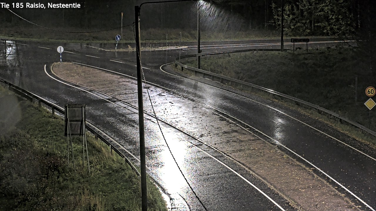 Weather Camera Image Väg 185 Raisio, Nesteentie, Raisio, Varsinais-Suomi