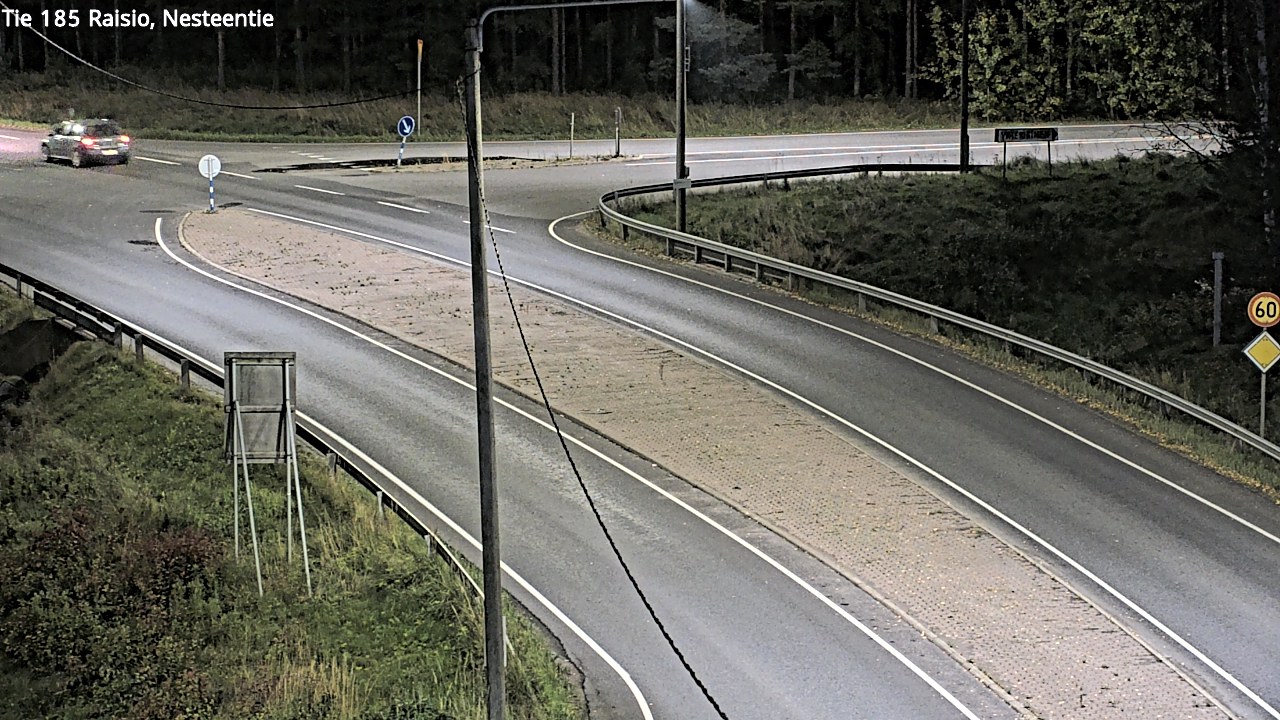 Weather Camera Image Väg 185 Raisio, Nesteentie, Raisio, Varsinais-Suomi