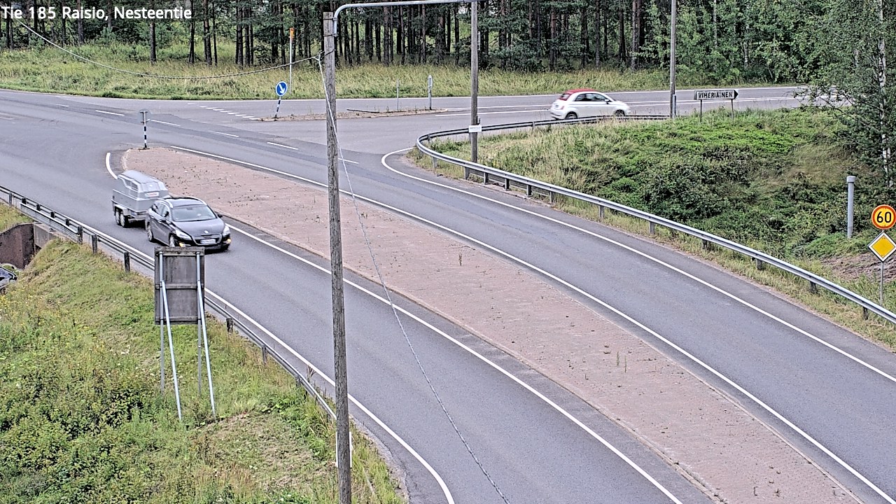 Weather Camera Image Väg 185 Raisio, Nesteentie, Raisio, Varsinais-Suomi