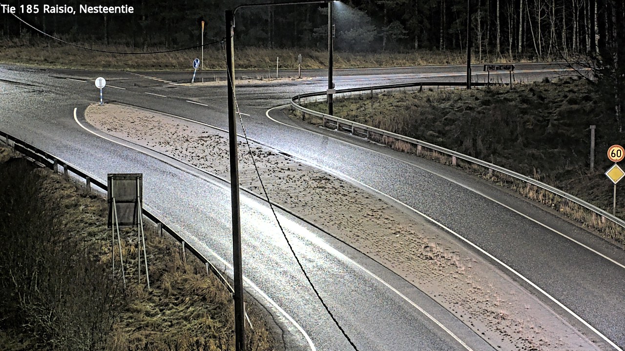 Weather Camera Image Väg 185 Raisio, Nesteentie, Raisio, Varsinais-Suomi