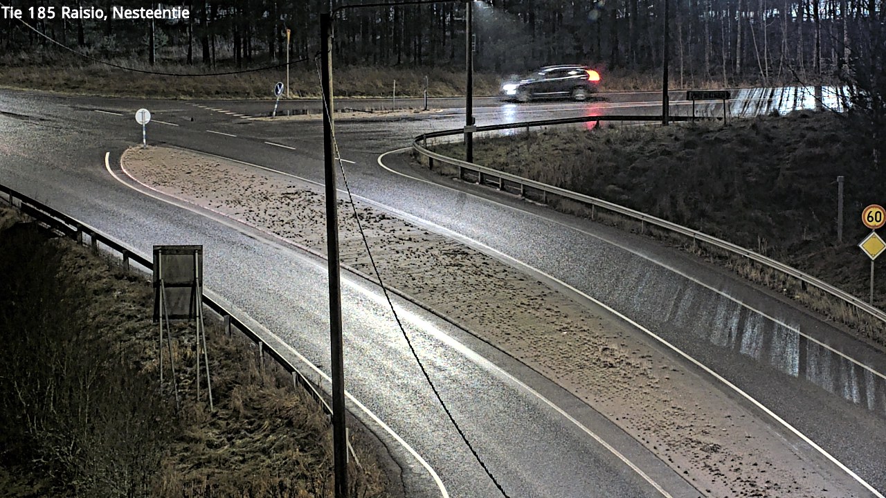 Weather Camera Image Väg 185 Raisio, Nesteentie, Raisio, Varsinais-Suomi