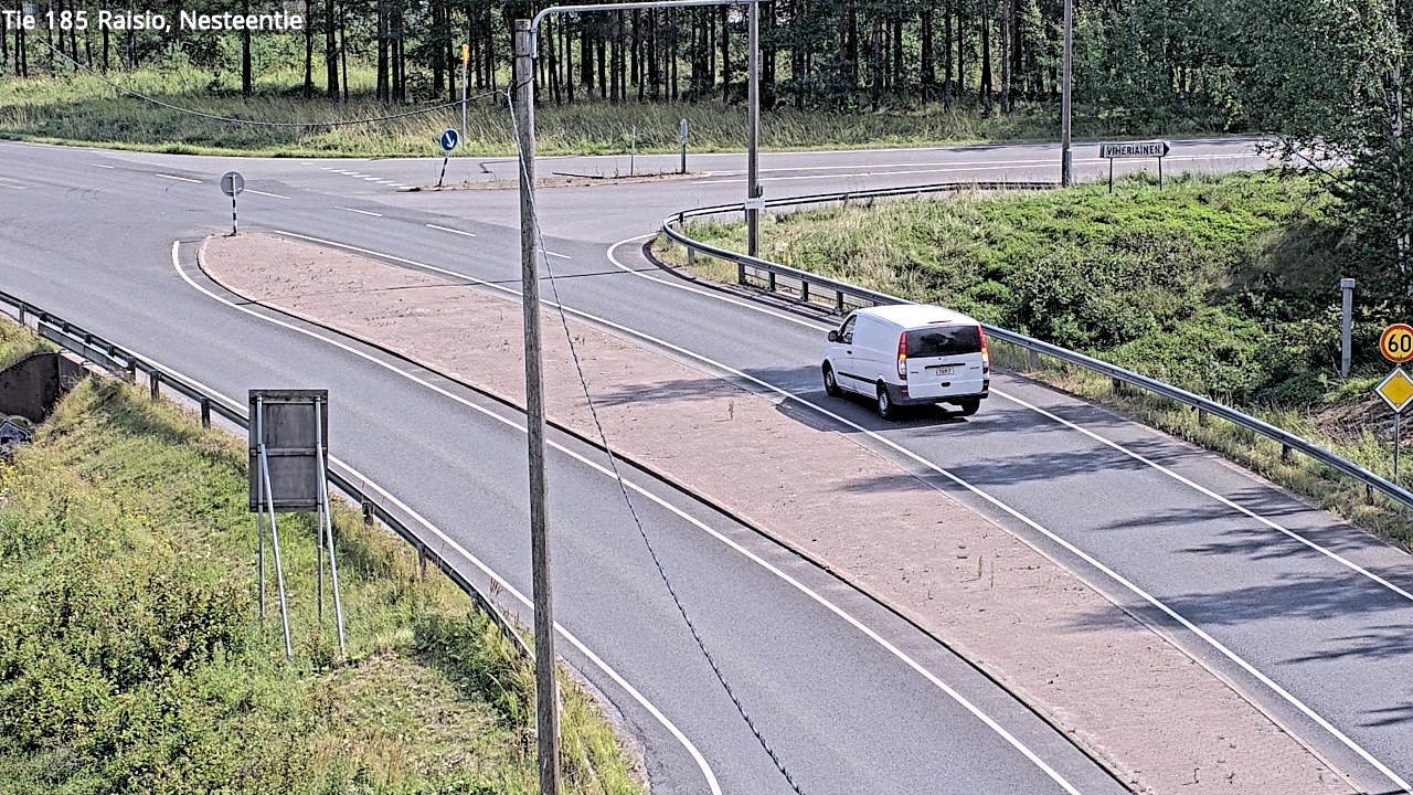 Weather Camera Image Väg 185 Raisio, Nesteentie, Raisio, Varsinais-Suomi