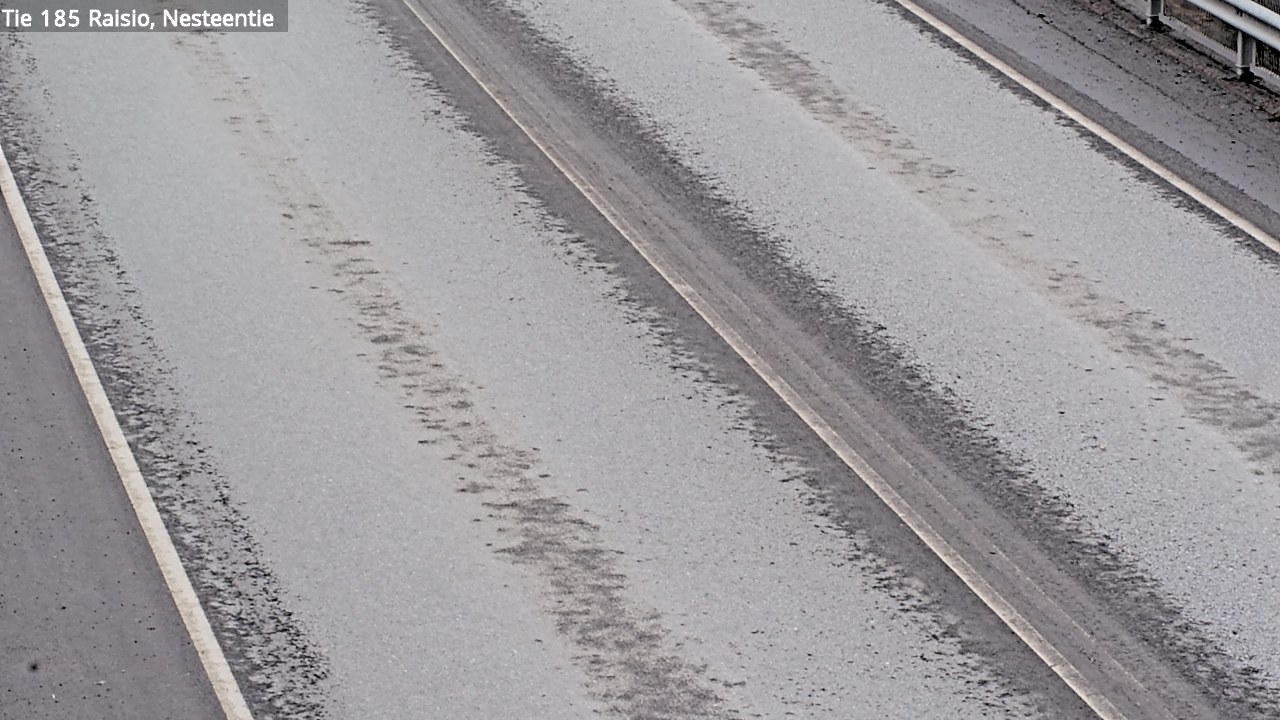 Weather Camera Image Väg 185 Raisio, Nesteentie, Raisio, Varsinais-Suomi