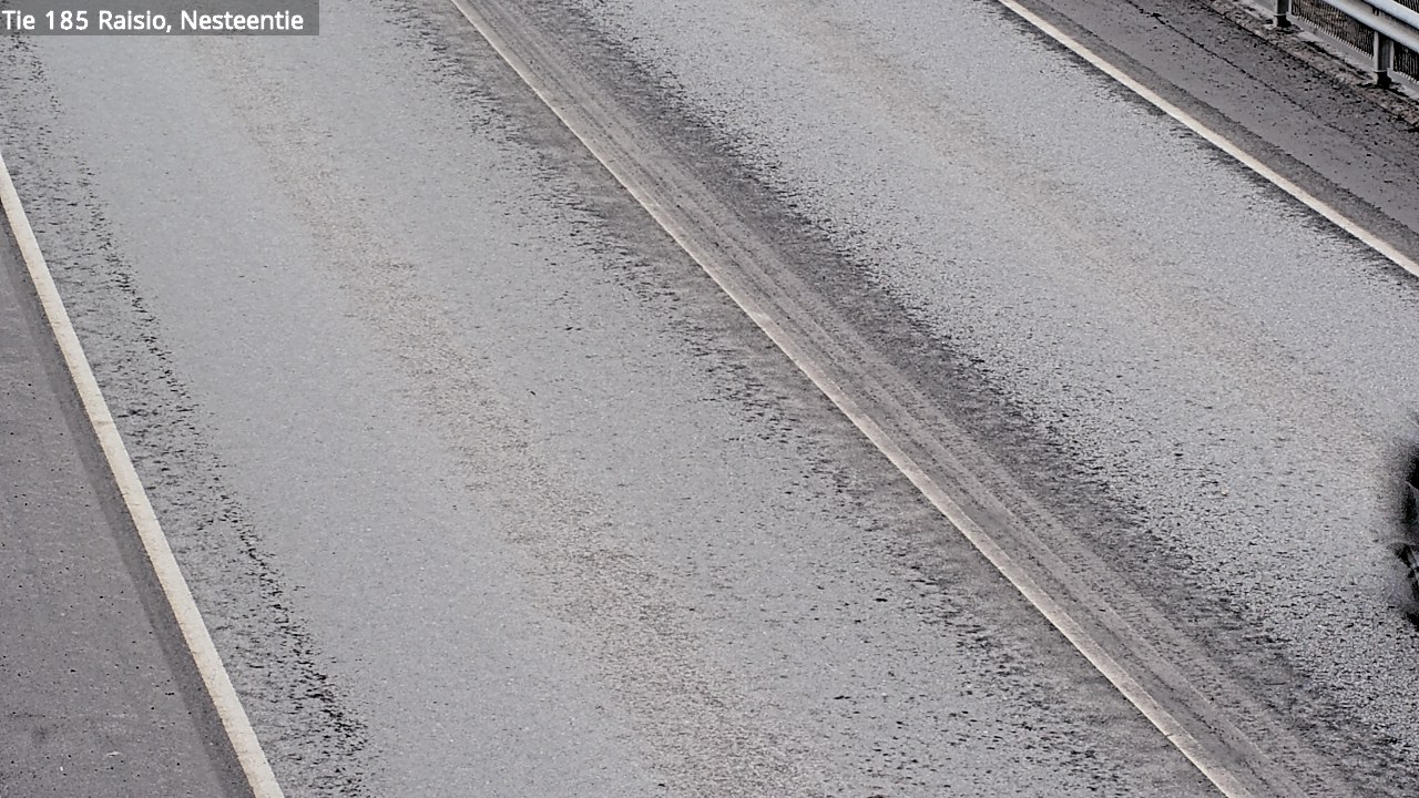 Weather Camera Image Väg 185 Raisio, Nesteentie, Raisio, Varsinais-Suomi