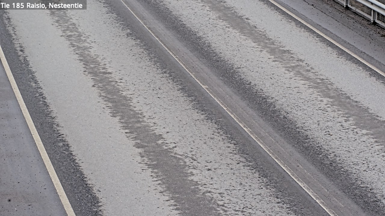 Weather Camera Image Väg 185 Raisio, Nesteentie, Raisio, Varsinais-Suomi