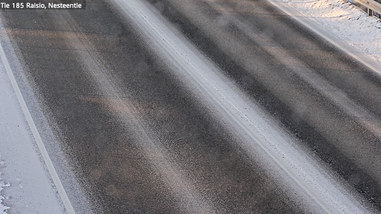 Weather Camera Image Road 185 Raisio, Nesteentie, Raisio, Varsinais-Suomi
