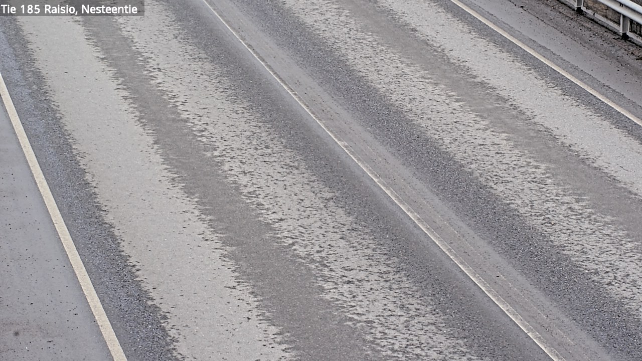 Weather Camera Image Väg 185 Raisio, Nesteentie, Raisio, Varsinais-Suomi