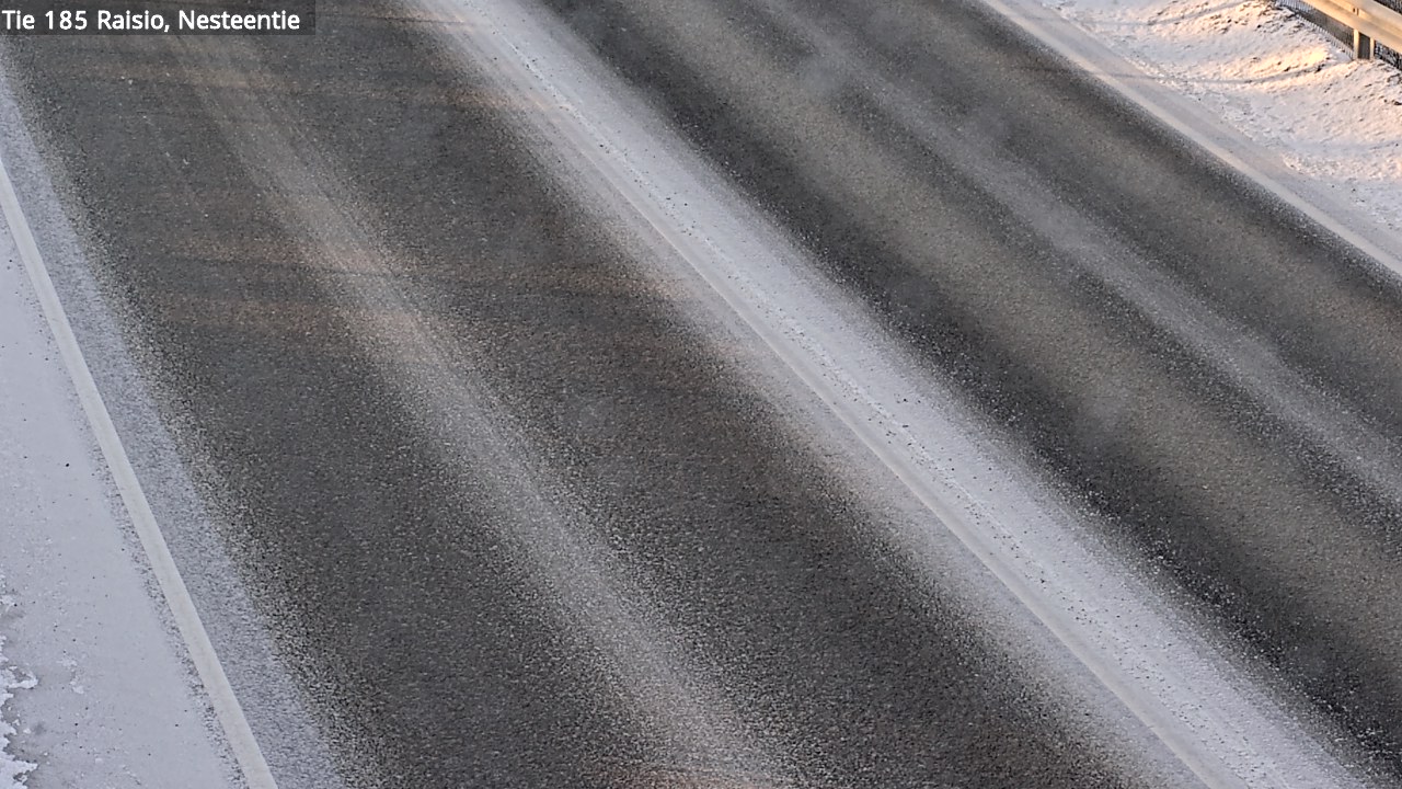 Weather Camera Image Road 185 Raisio, Nesteentie, Raisio, Varsinais-Suomi