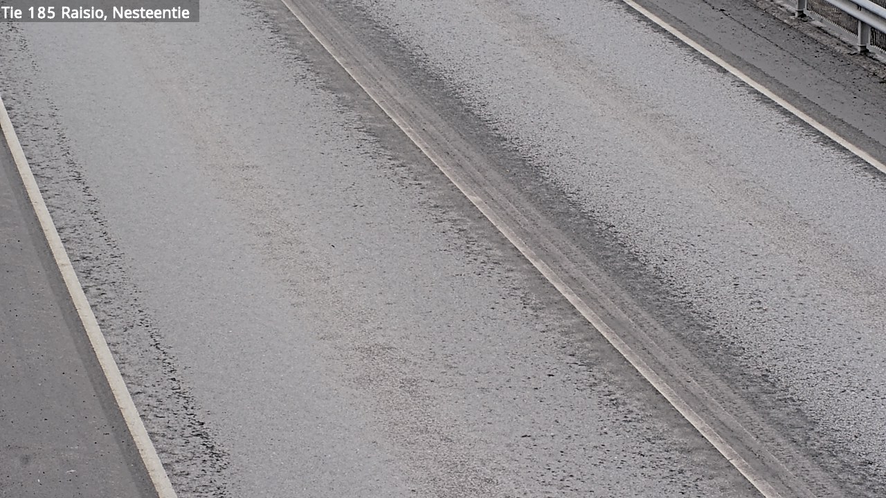 Weather Camera Image Väg 185 Raisio, Nesteentie, Raisio, Varsinais-Suomi