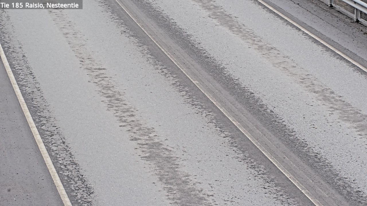 Weather Camera Image Väg 185 Raisio, Nesteentie, Raisio, Varsinais-Suomi