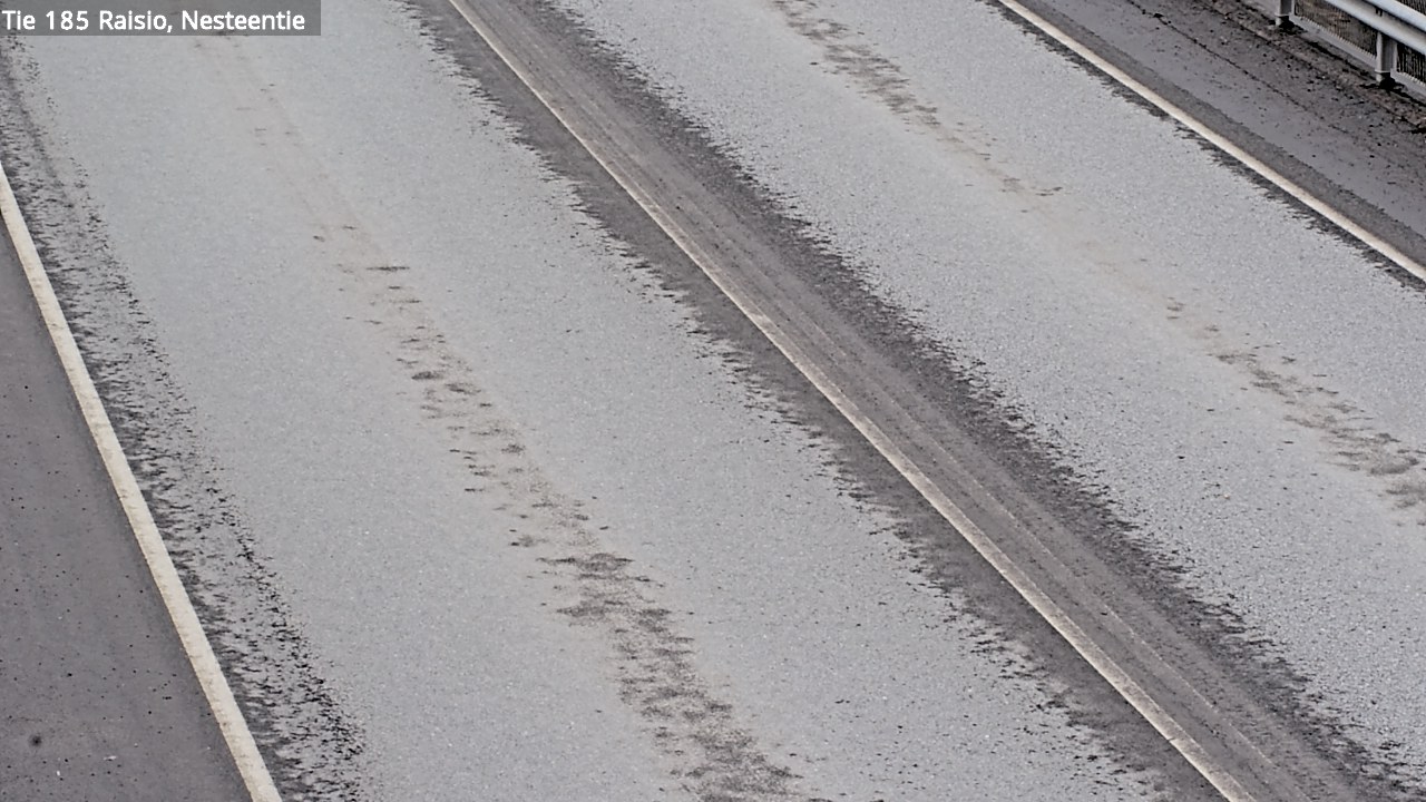 Weather Camera Image Väg 185 Raisio, Nesteentie, Raisio, Varsinais-Suomi